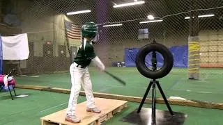 Baseball Practice Hitting Machine Brute Force Tire Tee™