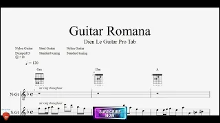 For Three Guitar - Guitar Romana with Guitar TABs