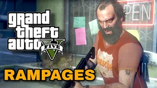 CRAZY GTA 5 WALKTHROUGH! - Rampages  [ 100% Gold Medal Walkthrough ]!  [ 1080p 60fps ] #20