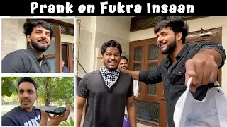 @FukraInsaan  pe kiya PRANK **worst prank ever | RealHit | DSP Vlogs