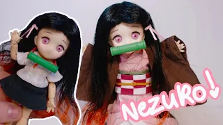 Tiny Nezuko Doll! (Azone Dolpokke Review!)