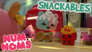 Num Noms | Candie Puffs: Dancing Queen | Snackables Cartoon Webisode | Episode 5