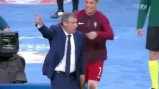 Throwback to when Cristiano Ronaldo Became Coach at the EURO 2016 FINAL