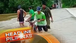 Ilang lugar sa Eastern Visayas lubog sa baha; daan-daang pamilya inilikas | TeleRadyo