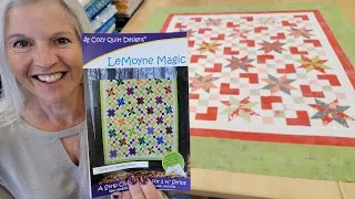 "LEMOYNE MAGIC" QUILT TUTORIAL AT JORDAN FABRICS!!