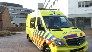 [showtje] Ambulance 05-107 en Ambulance 05-106 A1 naar MST  (26-2-21)