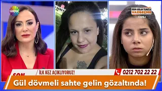 Sahte gelin gül dövmeli kadın gözaltına alındı! | Didem Arslan Yılmaz'la Vazgeçme