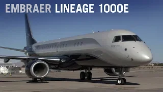 Embraer Lineage 1000E Business Jet Cabin Interior Tour – AIN