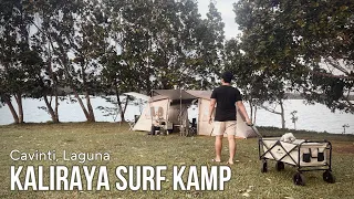 Kaliraya Surf Kamp | Windy Weather Camping | Naturehike Cloud Vessel Fast Tunnel Tent
