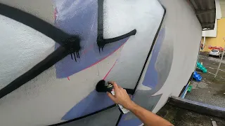 BIG GRAFFITI 3D CHROME LETTERS