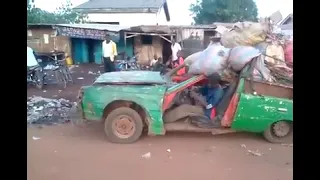 I found this  old car in Africa but how comes this car still working 🤔