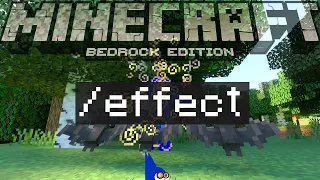 Comment utiliser le /effect sur Minecraft Bedrock ??? [CommandBlock]