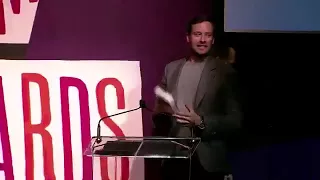 Armie Hammer acceptance speech at Texas Film Awards(presenting by Timothée Chalamet)