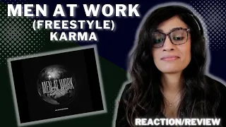 MEN AT WORK FREESTYLE (KARMA) REACTION/REVIEW! || @Vivekarora