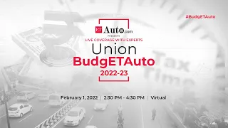 Live panel discussion on Impact of Union Budget 2022 on the Auto industry
