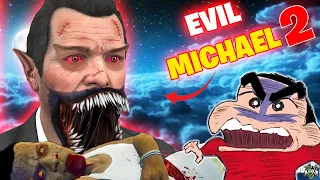 GTA 5 : What Happens To MICHAEL At 3 AM PART 2 || GTA 5 (Scary) | MICHAEL Kill SHINCHAN AND FRANKLIN