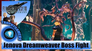 Final Fantasy 7 Remake - Jenova Dreamweaver Boss Fight Battle