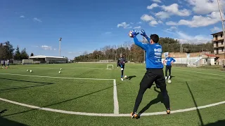 Goalkeeper training 🧤⚽️/ Promozione Italy/ Guido Mauro Highlights/ Inside Training