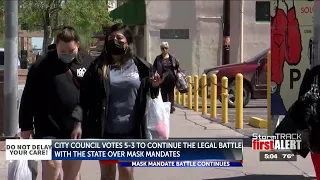 El Paso City Council votes to continue mask lawsuit vs state of Texas