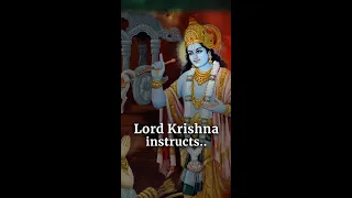 Bhagavad Gita - Shree Krishna Vedic Philosophy | Swami Mukundananda #shorts