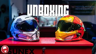 BEST Helmet Graphics I Have EVER Seen! | Ruroc Atlas Storm Trooper and Iron Man Unboxing