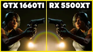GTX 1660 TI VS RX 5500 XT Gaming Benchmarks l 2K l 4K
