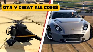 gta v cheat codes | all gta cheat codes | GTA 5 Cheats PC *New*