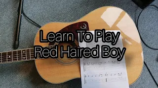 Learn 'Red Haired Boy' On Guitar
