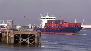 PHILEMON Container Ship, 02/09/2018, Thames Shipping by R.A.S.