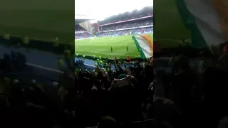 700 Celtic Fans Celebrate The Full-Time Whistle, at Ibrox | Rangers 1 - 2 Celtic | 03/04/2022