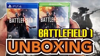 Battlefield 1 (PS4/Xbox One) Unboxing !!