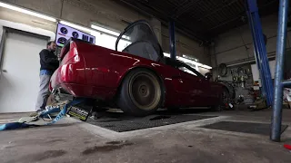 Supercharged Acura NSX Dyno Pull