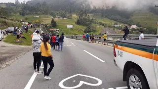Remate Etapa Vuelta a Colombia 2021 Alto El Vino