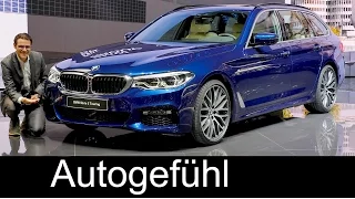 BMW 5-Series Touring REVIEW 5er Touring G31 neu all-new Geneva Motor Show - Autogefuehl