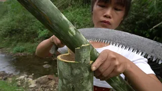 FULL VIDEO: 120 Days Solo Bushcraft, Survival Alone in the Rainforest,LIVING OFF GRID, Camping Alone