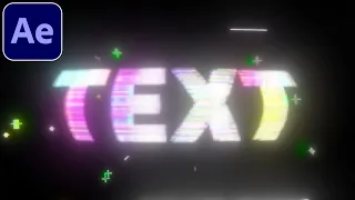 Glitch Text - After Effects Tutorial