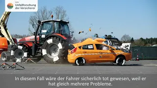 Traktoren im Straßenverkehr - Die unterschätzte Gefahr
