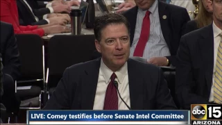 COMEY HEARING: Why Didn't You Say MR. PRESIDENT [TRUMP], THIS IS WRONG?