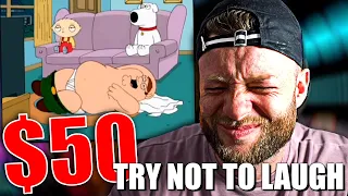 $50 Try Not To Laugh  |  FAMILY GUY - Underrated HILARIOUS Moments!