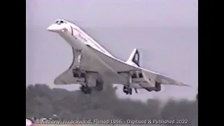 BA Concorde G BOAB - RAF Fairford, 1996