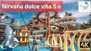 Hotel Nirvana dolce vita 5* - Antalya Hotel 4k Vlog - Part 1