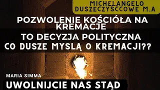 POZWOLENIE KOŚCIÓŁA NA KREMACJE TO DECYZJA POLITYCZNA CO DUSZE CZYŚĆCOWE MYŚLĄ O KREMACJI?#czyściec