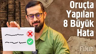 8 Big Mistakes In Fasting | Mehmet Yıldız