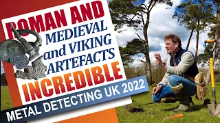 ABSOLUTELY Amazing DAY Metal Detecting UK 2022; Roman, Viking and Medieval!