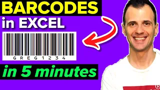 How to Create Barcode in Excel using Barcode Font for Excel