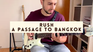 Rush - A Passage To Bangkok // Guitar Solo