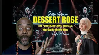 PUTRI ARIANI - DESSERT ROSE (LIVE PERFORM) STING COVER | Reaction