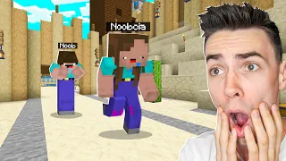 DZIEWCZYNA NOOBKA ODCHODZI z WOJANOWIC w Minecraft!