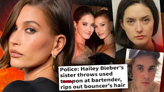 Hailey Bieber's Sister ARRESTED For THROWING a DIRTY Tampon at Bar Staff (This is DISGUSTING)