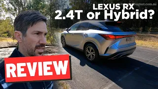 2023 Lexus RX review: 0-100 & engine sound (RX350 vs RX350h)
